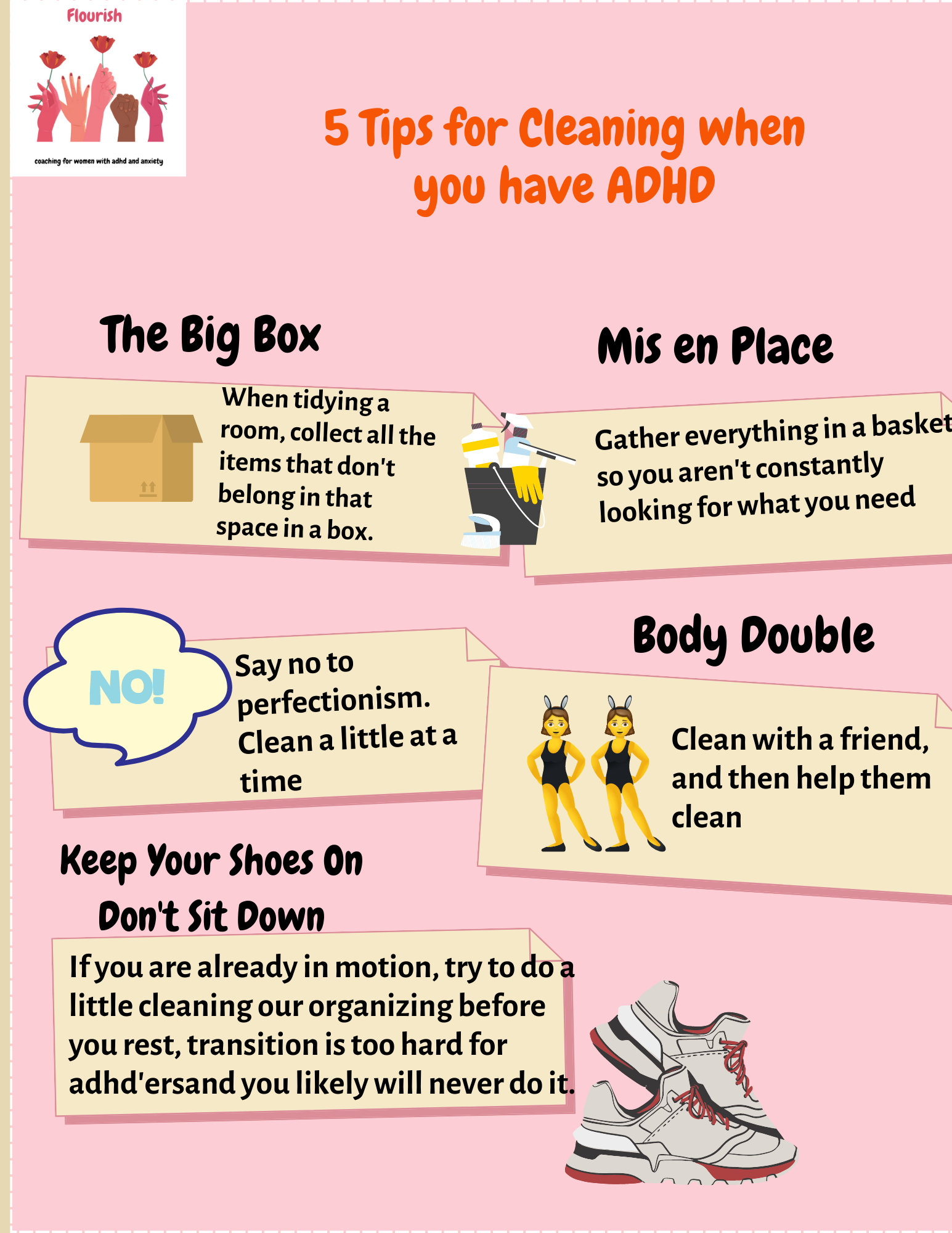 Bathroom Organizing Tips for ADHD