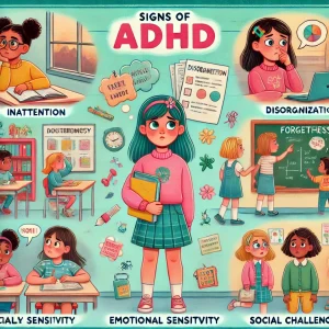 signs of adhd in girls