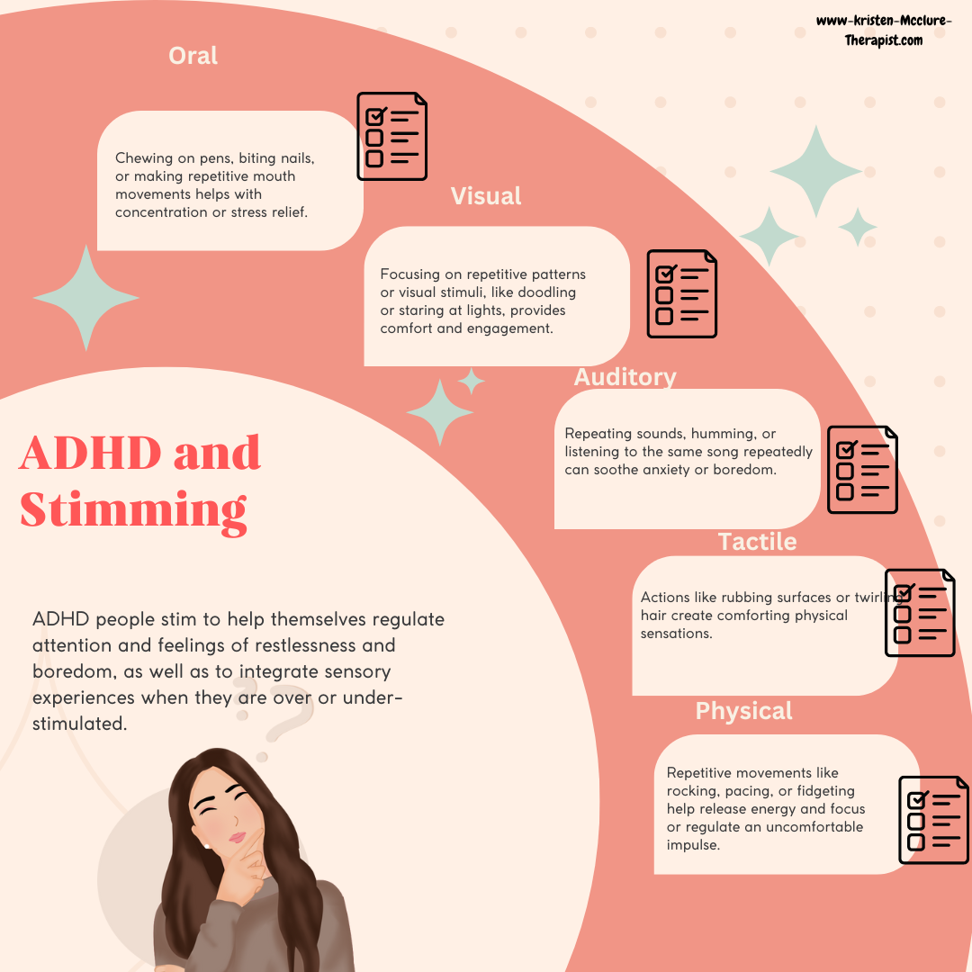 adhd stimming types