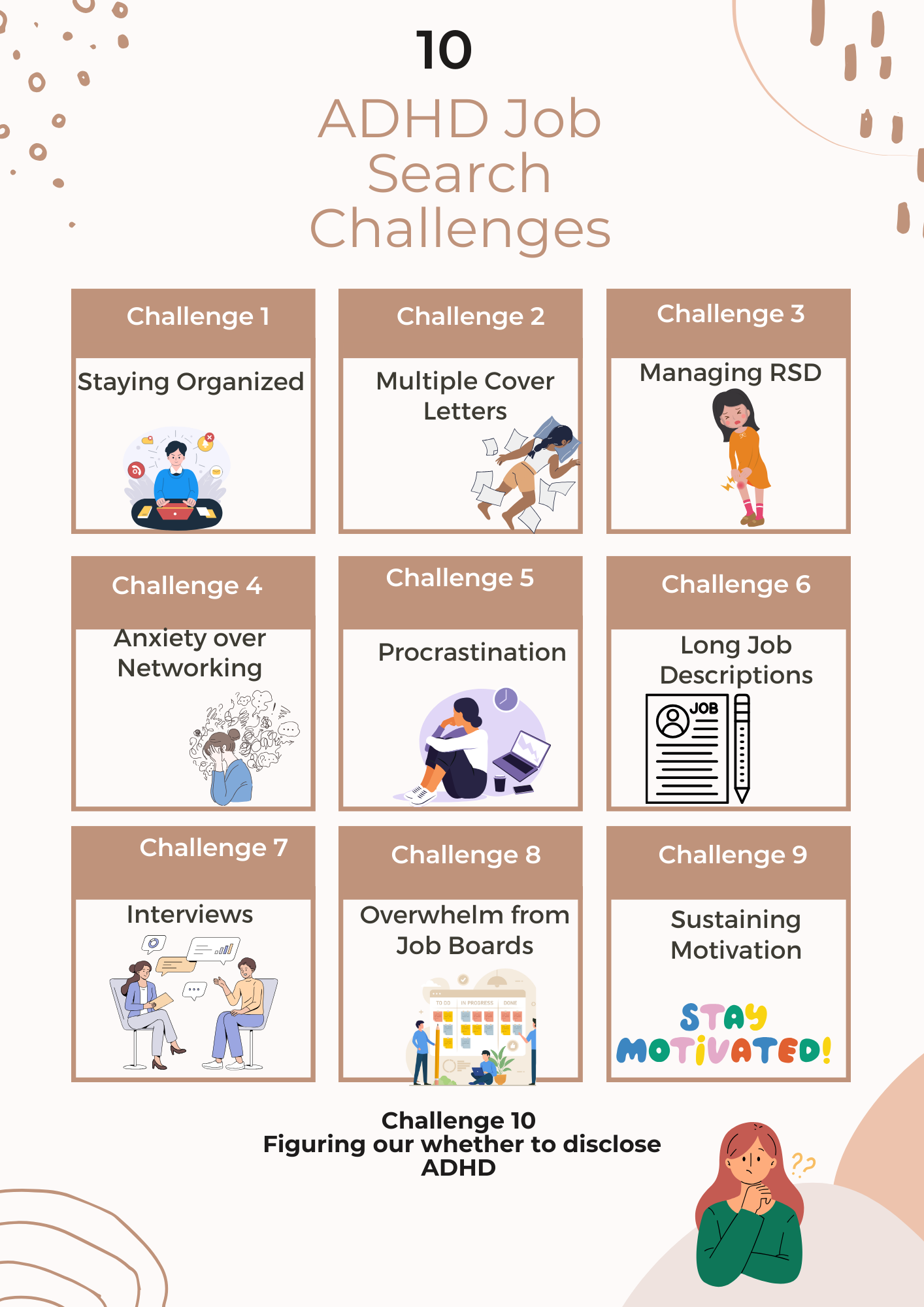 adhd job search challenges